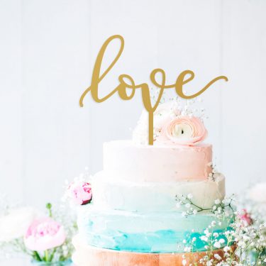 Cake-Topper-Love
